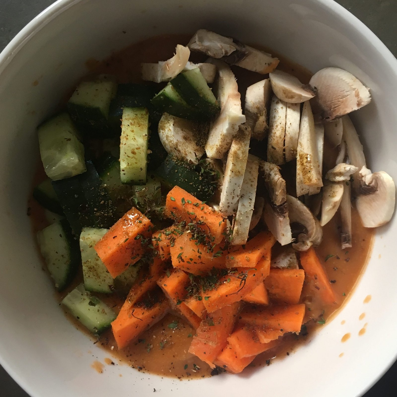 Hirse Zucchini Tomaten Suppe - Rinetta Klinger